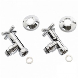 Кран кутовий для сушки для рушників Laris Luxon Еліт ZZ-4704 1/2 