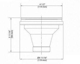 Зливний клапан Kraus для кухонного миття ST-1