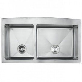 Мийка для кухні прямокутна Kraus Precision під стільницю нержавіюча сталь хром KHF203-33