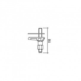 Крепление для смесителя Tres M8x1 110 мм 966110301