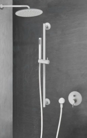 Кронштейн для верхнего душа Paffoni белый матовый ZSOF 034 BO