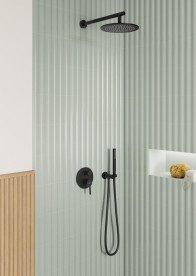 Кронштейн для верхнього душу Villeroy & Boch Universal Showers латунь матовий чорний TVC000453510K5