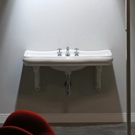 Кронштейн під раковину Kerasan Retro керамічний білий 107901