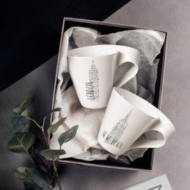 Кухоль Villeroy & Boch Modern Cities London 300 мл преміум фарфор білий 10-1628-5102