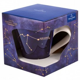 Кухоль Villeroy & Boch NewWave Stars Водолій 300 мл преміум фарфор синій 10-1616-5811