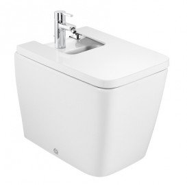 Крышка для биде Roca Inspira Square с функцией Soft-Сlose SUPRALIT белый A80653200B