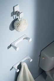 Крючок для ванной Haceka Yoly двойной пластик белый 1137996