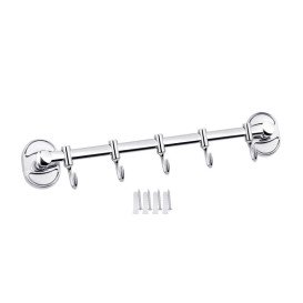 Гачок для ванної Kroner Elbe-ACC2914-5 з 5 гачками метал хром CV022877