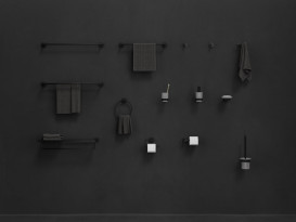 Крючок для ванной Ravak Kona KN 100 двойной матовый черный X07P1300