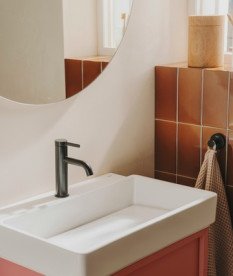 Крючок для ванной Roca Hotels Round одинарный металл черный A817570C40