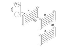 Крючок для полотенцесушителя TERMA YO! синий WRWYOY001SNIE