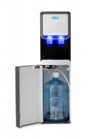 Кулер для воды АВС V 800 АE напольный с электронным охлаждением и нижней загрузкой белый/черный 120280001