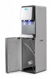 Кулер для воды АВС V 800 АE напольный с электронным охлаждением и нижней загрузкой белый/черный 120280001