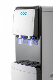 Кулер для воды АВС V 800 АE напольный с электронным охлаждением и нижней загрузкой белый/черный 120280001