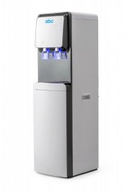 Кулер для воды АВС V 800 АE напольный с электронным охлаждением и нижней загрузкой белый/черный 120280001