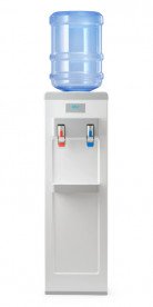 Кулер для води АВС V300 з компресорним охолодженням білий/сірий 120130001