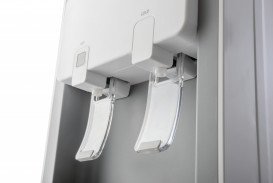 Кулер для води АВС V500 підлоговий з компресорним охолодженням білий/сірий 120150001