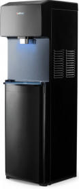 Кулер для води HotFrost 450AMI Black підлоговий з компресорним охолодженням та нижнім завантаженням чорний 120145002