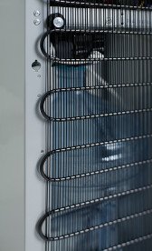 Кулер для води HotFrost 45AS підлоговий з компресорним охолодженням та нижнім завантаженням сріблястий 120104501