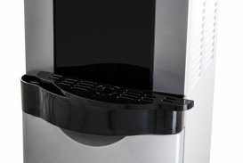 Кулер для воды HotFrost V900CS напольный с компрессорным охлаждением серебристый/черный 120190001