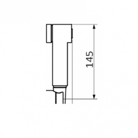 Лейка для гігієнічного душу GRB Intimixer Fresh хром 08923000