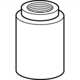 Лейка для змішувача Villeroy & Boch Umbrella Flex суцільна нержавіюча сталь 925305LC