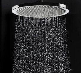 Лейка для верхнего душа Bossini Apice Ø 280 мм пластик хром I00430000030005