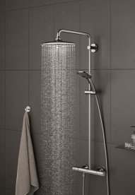 Лійка для верхнього душу Grohe QuickFix Vitalio Joy 260 3 режими хром 26462000