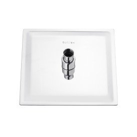 Лейка для верхнего душа Kroner Edelstahl  Kubus-ESG704-20 200х200 мм нержавеющая сталь никель CV022953