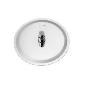 Лейка для верхнего душа Kroner Edelstahl Klassisch KRPEKla-ESG720-20 ⌀200 мм нержавеющая сталь никель брашированный CV031738