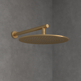 Лійка для верхнього душу Villeroy & Boch Universal Showers ⌀350 мм матове золото TVC00000300076