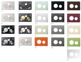 Лицевая панель TECE TECEloop modular без кнопок стекло черный 9240674