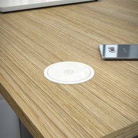 Мебельная беспроводная зарядка ASA Plastici Versacharger белый 060.09Y.00009