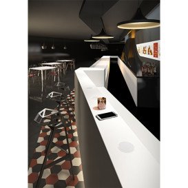 Мебельная беспроводная зарядка ASA Plastici Versacharger белый 060.09Y.00009