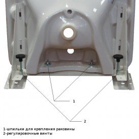 Механический монтажный стенд для установки раковины Hatria Autonomy металл Y0CE