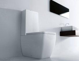 Механизм двойного слива для бачка Kerasan Ego хром 752101