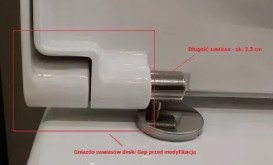 Микролифт для сиденья с крышкой для унитаза Roca Gap V2 A801482Z0U