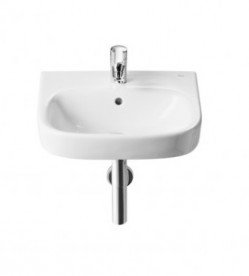 Мини-раковина для ванной подвесная Roca Debba 35х30 с одним отверстием под смеситель керамика белый A325999000