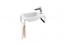 Мини-раковина для ванной Ravak Classic с отверстием искусственный мрамор белая XJD01140000