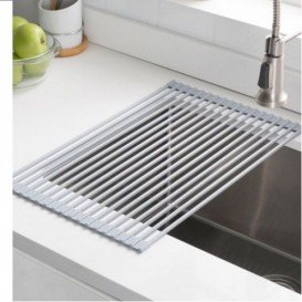 Багатофункціональна силіконова сушка Kraus сірий KRM-10GREY