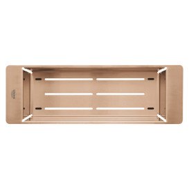 Многофункциональный колландер для кухонной мойки Grohe 15х45 см теплый закат матовый 40852DL0
