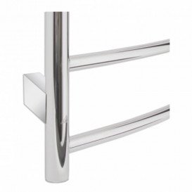 Модуль скрытого подключения полотенцесушителя Laris для круглой стойки Ø 30 хром 71401064