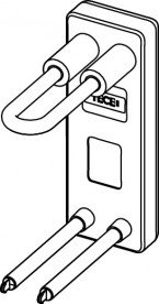 Монтажна коробка радіатора TECE TECEflex для компактних клапанних нагрівачів 716116