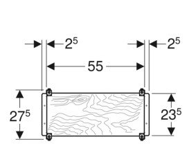 Монтажный элемент Geberit универсальный