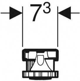 Монтажний комплект для душового піддону з штучного каменю Geberit Olona довжиною до 140 см 554.955.00.2