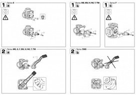 Монтажный комплект Esbe к электроприводам серии 90 на клапаны тип MG, G, F, H, HG 16051300