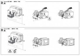 Монтажный комплект Esbe к электроприводам серии 90 на клапаны тип MG, G, F, H, HG 16051300
