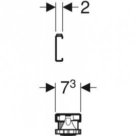 Монтажний комплект Geberit для душових піддонів 550.950.00.1