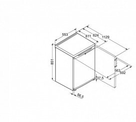 Морозильная камера Liebherr Gsl 1223 Comfort сталь серебристый Gsl 1223-21 001