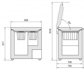 Морозильный ларь Liebherr GT 2632 Comfort сталь белый GT 2632-23 001
